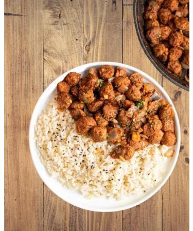 Harry Harvey Soya Chunks 400g - Soya Wadi Vegetarian Meat Alternative - Buy Online on GoSupps.com