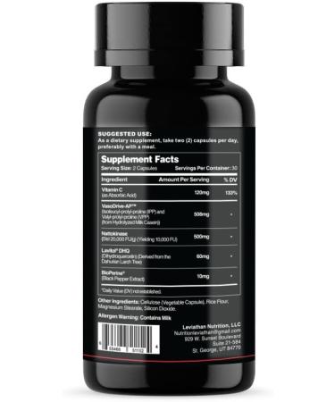 Hemo Flow - Nattokinase Supplement for Enhanced Nitric Oxide | International Shipping Available - Buy Online on GoSupps.com
