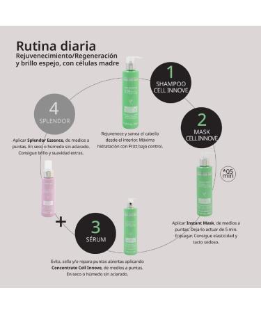 Cell Innove Professional Hair Serum | Regenerate & Rejuvenate All Hair Types | Plant Stem Cells | 100 ml - Abril et Nature - Buy Online on GoSupps.com