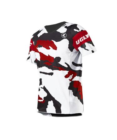 Ugly Frog Auto & Motorrad Shirts Enduro Motocross |Breathable material maximum freedom of movement jersey matrix ridewear |Adults M B 01