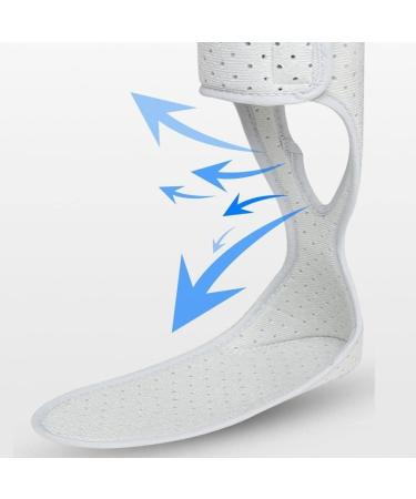 Buy Medium Right Foot Drop Orthosis - Adjustable Foot Support & Stabilizer for Comfortable Sleep | International Shipping Available - Buy Online on GoSupps.com