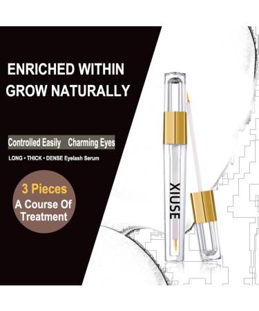 Lash Serum - Eyelash Growth & Enhancing Serum | Advanced Formula for Longer Fuller Thicker Lashes - 3 ML | International Shipping Available - Buy Online on GoSupps.com