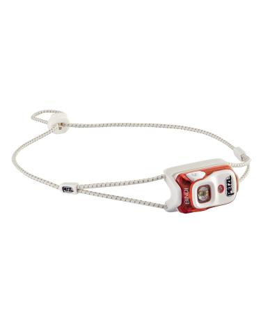 Petzl Bindi Headlamp - Ultra-Compact Rechargeable 200 Lumen Headlamp Designed for Everyday Athletic Activities Orange
