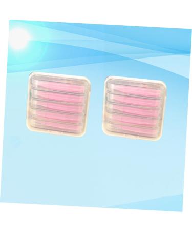 FRCOLOR 2 Boxes Inserter Remover Tip Lens Stick Inserter Lens Stick Silicone Lens Tweezer Soft Remover Makeup Remover Refreshing Picture 3 6*4.5cm - Buy Online on GoSupps.com