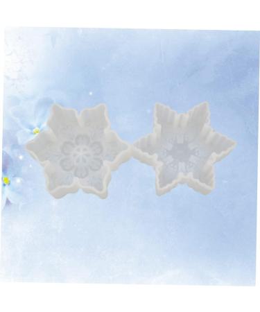 COHEALI 6 Pcs Epoxy Resin Diy Epoxy Gel Mould Mold Christmas Set up Whitex3pcs 5X8cmx3pcs - Buy Online on GoSupps.com