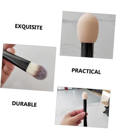 DOITOOL Double-ended Makeup Brush Double Ended Complexion Brush Concealer Brush Sponge Highlighter Foundation Brush Beauty Sponge Makeup Sponge Facial Kit Plastic Miss Blush Brush Make up 15.50X2.50X2.50CM As Shown - Buy Online on GoSupps.com