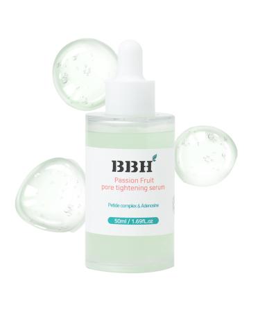 BBH Passion Fruit Pore Tightening Serum | Pore Minimizer Serum | Oily & Dry Skin All Natural Vegan Korean Skin Care & K - Beauty Secret | Non Comedogenic Suitable for All Skin Types 1.69fl oz