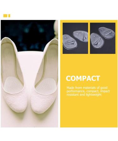 FOMIYES High Heel Pads - Reusable Metatarsal Cushions for Men & Women | Soft Insole Inserts for Neuroma & Foot Comfort | 3 Pairs - Buy Online on GoSupps.com