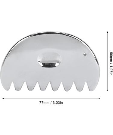 Saluaqui Terahertz Scratching Comb | Enhances Blood Circulation & Relieves Tension | Gua Sha Stone for Travel | International Shipping Available - Buy Online on GoSupps.com
