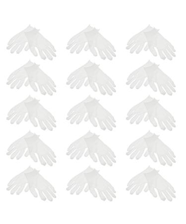 Beavorty 15 Pairs Overnight Moisture Gloves moisturizing Gloves spa Gloves Dry Skin Gloves Softening Gloves Hand Cream for Dry Hands Lotion Gloves Cotton Gloves Driving Men Washable Coin
