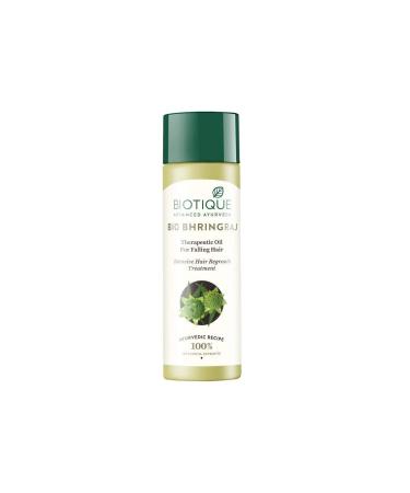Biotique Bio Bhringraj Therapeutic Oil for Falling Hair - 120ml (Pack of 2)(Ship from India)