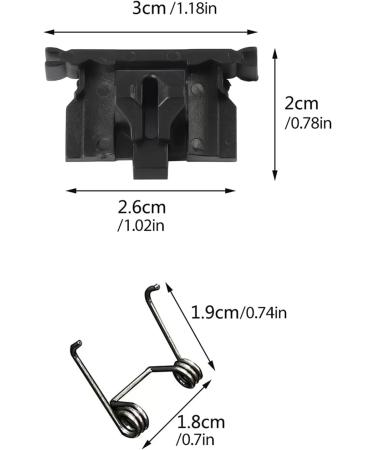 Buy WAHL Magic Clip Hair Clippers Spring Tension & Cam Follower Swing Head - Repair Parts (8148/8504/8591/1919) - Black International Shipping Available - Buy Online on GoSupps.com