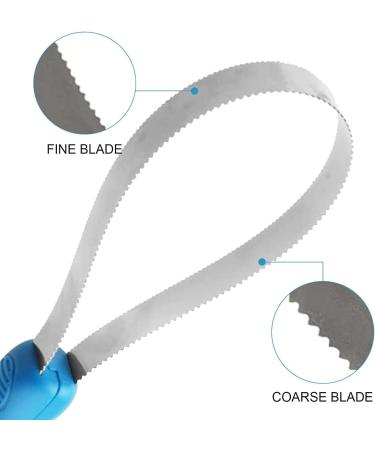 WADY Dog Deshedding Loop Brush 1PC Double-Sided Shedding Blade Dogs Shedding Brush Stainless-Steel Grooming Tool Dog Shedding Tool with Stainless Steel Blade for Dog and Cat Blue (Blue) - Buy Online on GoSupps.com
