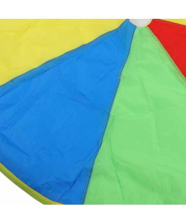 Dilwe Rainbow Umbrella Kids Play Parachute - Outdoor Activity Game Accessory - Buy Online on GoSupps.com