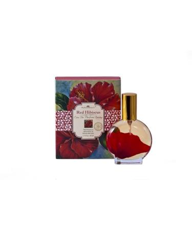 Aloha Beauty Hawaiian Red Hibiscus Eau De Parfum Spray 1.7 oz