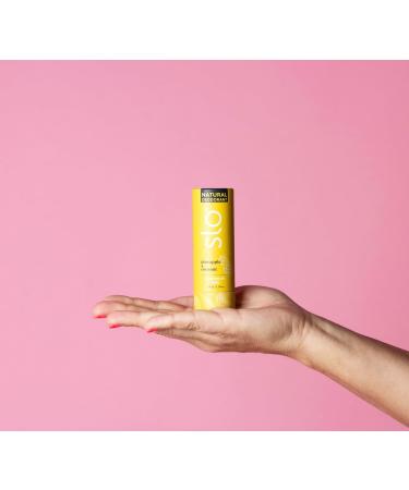 Slo Natural Deodorant - Vegan Cruelty-Free All-Natural Ingredients | Pineapple + Coconut | Eco-Friendly Paper Packaging 1.94oz - Buy Online on GoSupps.com
