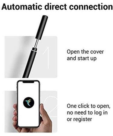 NAUTIG Ear Wax Removal Camera Kit - 1080P Ear Cleaner with Light for iPhone, iPad, Android - Buy Online on GoSupps.com
