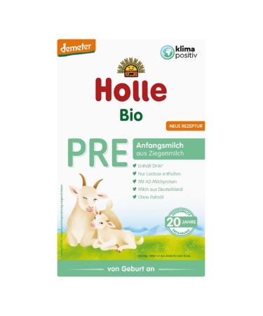 Holle Babyfood Organic Infant Milk PRE from Goat's Milk from Birth 400g (6)