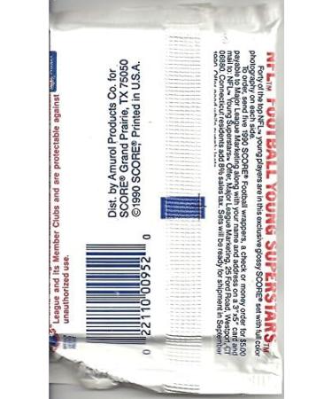 1990 SCORE NFL FOOTBALL SERIES 2 - UNOPENED PACK OF 16 CARDS (FREE SHIPPING) - Buy Online on GoSupps.com