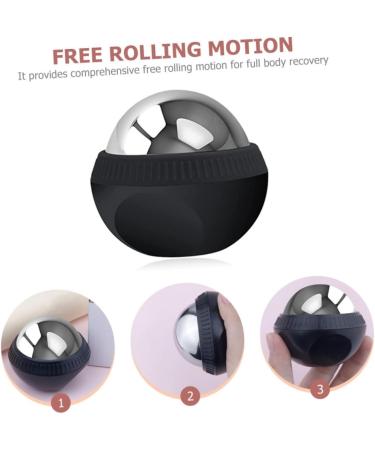 Buy Healvian 3-Stage Stainless Steel Massage Ball for Foot & Sport Relaxation - Manual Massage Device with Ice Roll & Hyperthermia Benefits - Buy Online on GoSupps.com