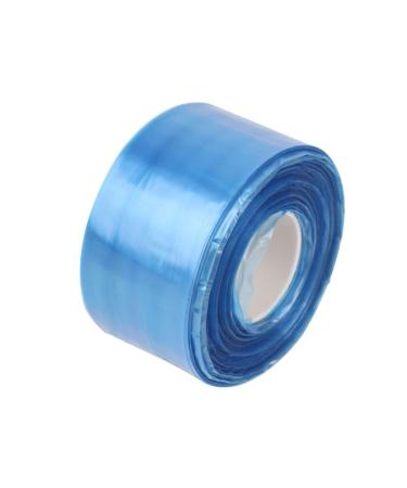Healifty 200pcs Disposable Glass Eyeglass Sleeves for Hair Coloring Styling Dyeing Blue