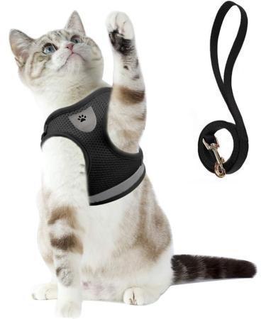 Yeesabella S Cat Harness and Lead Set Adjustable Cat Harness Escape Proof Cat Kitten Harness for Walking Breathable Cat Harness for Small Cats Pets with Leash Set - Buy Online on GoSupps.com