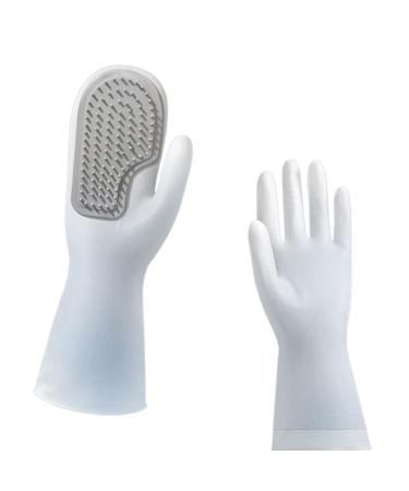 SEPTAM Cleaning Gloves Latex Gloves Dish Washing Brush Waterproof Kitchen Gloves House Cleaning Tools