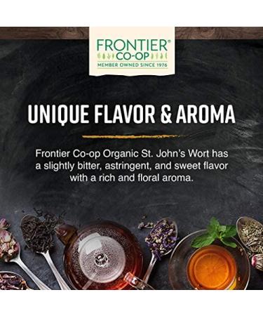 Frontier Co-op Organic Saint John's Wort Herb 1lb - Premium Cut & Sifted - Buy Online on GoSupps.com