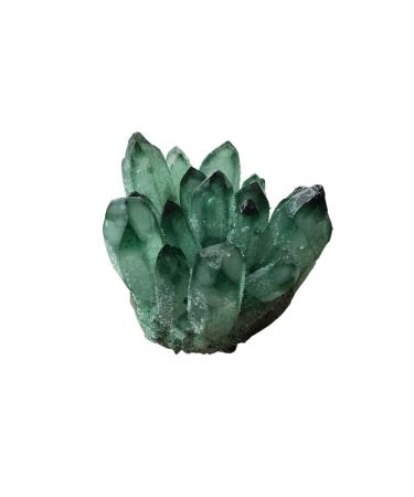 Green Phantom Crystal Cluster Rough Stitching Specimen ERTEYIN (Size : 450-500g)