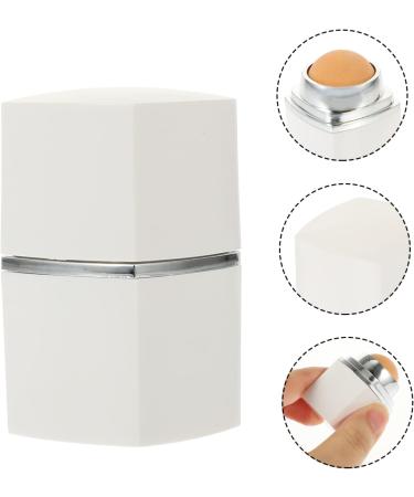 POPETPOP Volcanic Stone Oil-Absorbing Ball Facial Skin Care Tool Oil Control Skin Roller Facial Stick Oil Roller Household Tools Roller for Volcanic mud Product White Clean - Buy Online on GoSupps.com