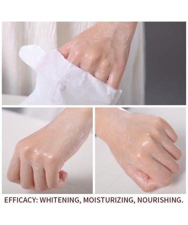 Lamilee Hand Peel Mask - Exfoliating Milk Gloves for Moisturizing & Repairing Rough Skin | SPA Hand Treatment for Men & Women - Buy Online on GoSupps.com