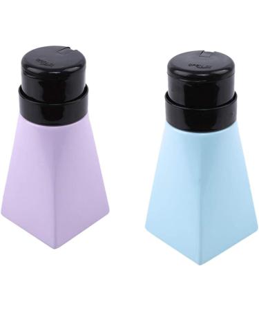 MABSSI Bottle Nail Press Alcohol Liquid Press Polisher Remover Water Discharge Portable Press S Travel Empty Dispenser Blue - Buy Online on GoSupps.com