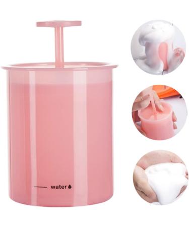 Face Cleanser Foamer Makeup Wash Bubble Maker Travel Household Rich Foam Maker Cup Pink rich foam maker - Buy Online on GoSupps.com