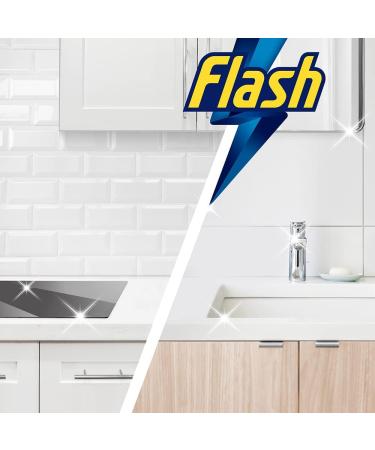 Flash Sparkling Home Multi-Surface Cleaner Spray Wipe&Done 800ml Pomelo Paradise Scent in Limited Edition + for You: 1x Cleaning Cloth + Organza Small Bag - Buy Online on GoSupps.com