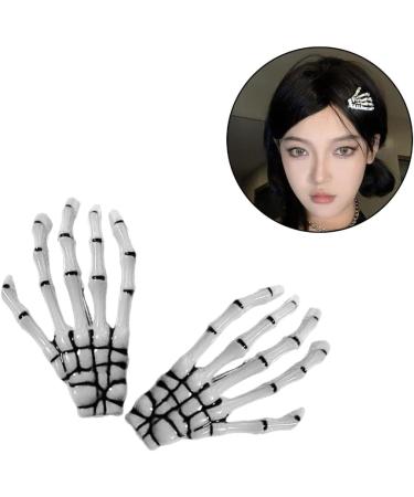 Limtula Halloween Claw Barrettes Dark Claw Hair Clip Cosplay Party Headwear Duckbill Clip Dress Up Party for Masquerade Pink - Buy Online on GoSupps.com