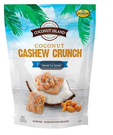 Anastasia Confections Coconut Cashew Crunch Original Recipe 4.5 Ounce (Pack of 1)