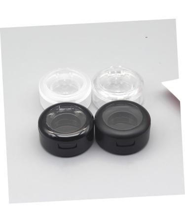 FRCOLOR 10 Sets Boxes Eye Shadow Box Travel Containers for Creams Eye Shade Face Cream Container Portable Eyeshadow Container Empty Eyeshadow Organizer Mini Lotion 3.8X3.8X1.9CM Black 1 - Buy Online on GoSupps.com