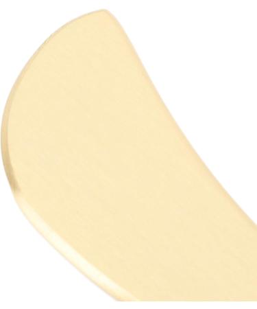 Saluaqui Brass Gua Sha Facial Tool | Skin Lift Massage & Beauty Tool for Face & Shoulders - Buy Online on GoSupps.com