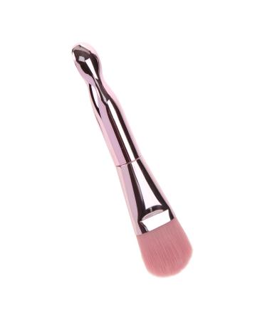 Mikinona Double-headed Facial Treatment Brush Facial Mask Brush Grubber Mask Brushes for Facials Mask Brush Applicator Salon Facial Women Mud Mask Brush Cream Spoon Aluminum Tube