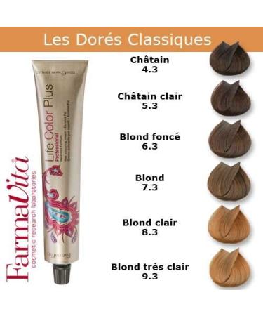 FarmaVita Hair Color - Classic Golden Tones Dark Golden Blonde 6.3