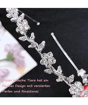 Voarge Rhinestone Hair Ties - Elegant Pearl & Crystal Wedding Hair Jewelry for Brides - Buy Online on GoSupps.com
