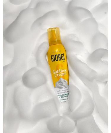  GIORGI Giorgi Line Sublime Cream a cream mousse for defined hydrated and bouncy curls without frizz or grease. - Buy Online on GoSupps.com