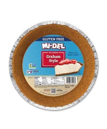 Mi-Del Gluten Free Pie Crust, Graham Style, 7.1 Ounce Package