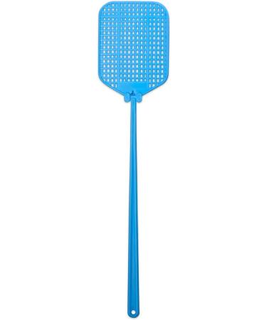 ELLE Flexible Long Handle Fly Swatter - Strong Manual SWAT in Summer Blue Color - Buy Online on GoSupps.com