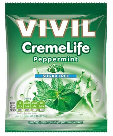Vivil Peppermint Creme Life 60g - 3 Pack