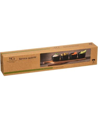 Secret de Gourmet Bamboo Aerating Set Black L41 cm - Buy Online on GoSupps.com