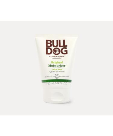 Bulldog Skincare and Grooming For Men Original Face Moisturizer, 3.3 Ounce Original Moisturizer