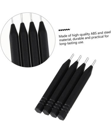 HOLIDYOYO 5 Pcs Hearing Cleaning Tool Set Steel Needle Rods for Earwax Removal Earmold Cleaning Ergonomic Lightweight and Portable for Hearing Aid Users - Buy Online on GoSupps.com