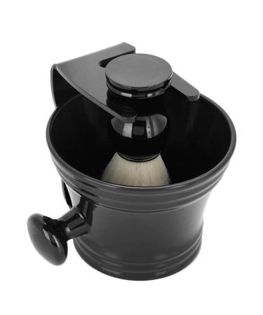 Azusumi 3 in 1 Shaving Brush Set with Brush Stand and Soap Dish for Men Shaving Kit