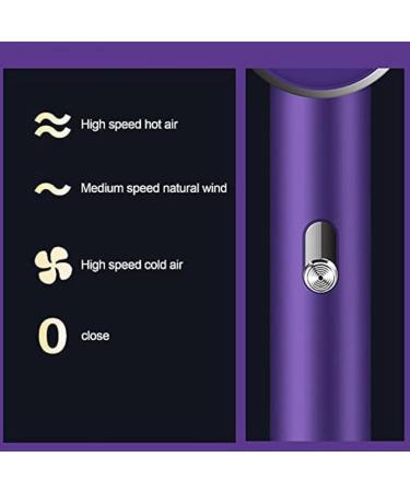 Conlanler US Plug Ionic Hair Dryer Hair Dryer with Diffuser Negative Ionic Travel Hairdryer for Normal Curly Hair Fast Drying - Buy Online on GoSupps.com
